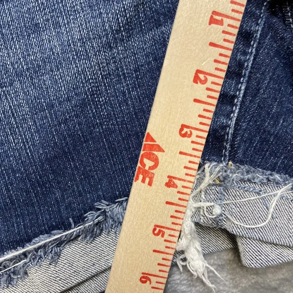 ZCO Premium‎ Cuffed Denim Shorts Women’s Size 13 Blue Denim